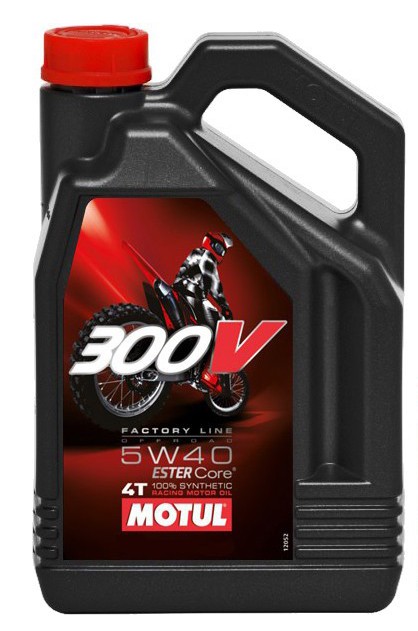 MOTUL 300V 5W40 4T FL 4L