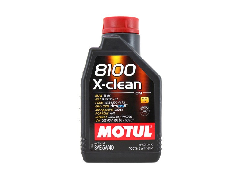 MOTUL 8100 X-CLEAN 5W40 1L MOTUL 8100 X-CLEAN 5W40 1L