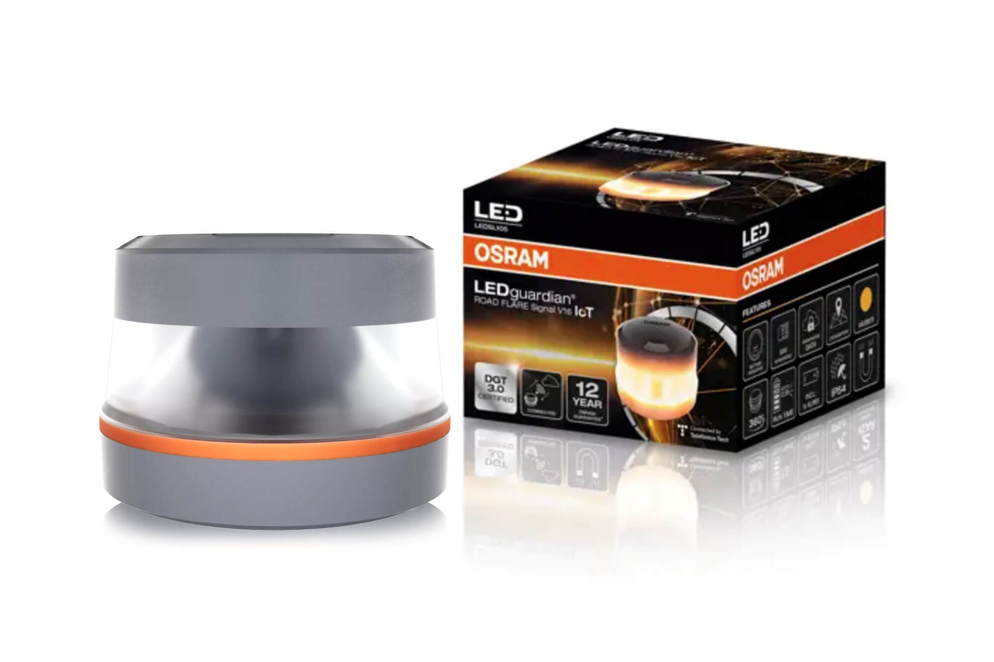 Аварийна лампа Osram LEDguardian Road Flare, 9V, 4W, 1900K
