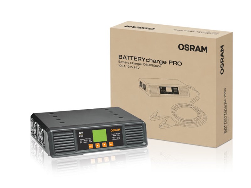 Зарядна станция Osram BATTERYcharge Pro 100A до 1000Ah