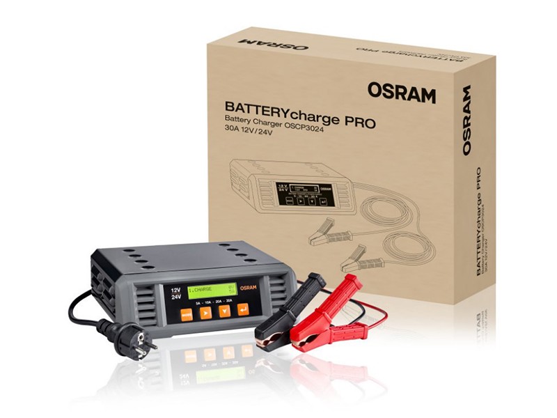 Зарядна станция Osram BATTERYcharge Pro 30A до 300Ah