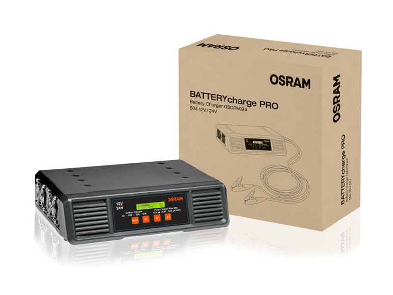 Зарядна станция Osram BATTERYcharge Pro 50A до 500Ah