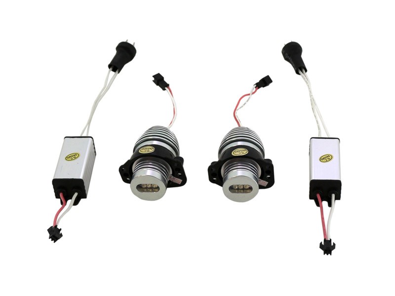 Сини LED лампи autopro за фабрични ангелски очи за BMW серия 3 E90/E91 2005-2008 20W CREE