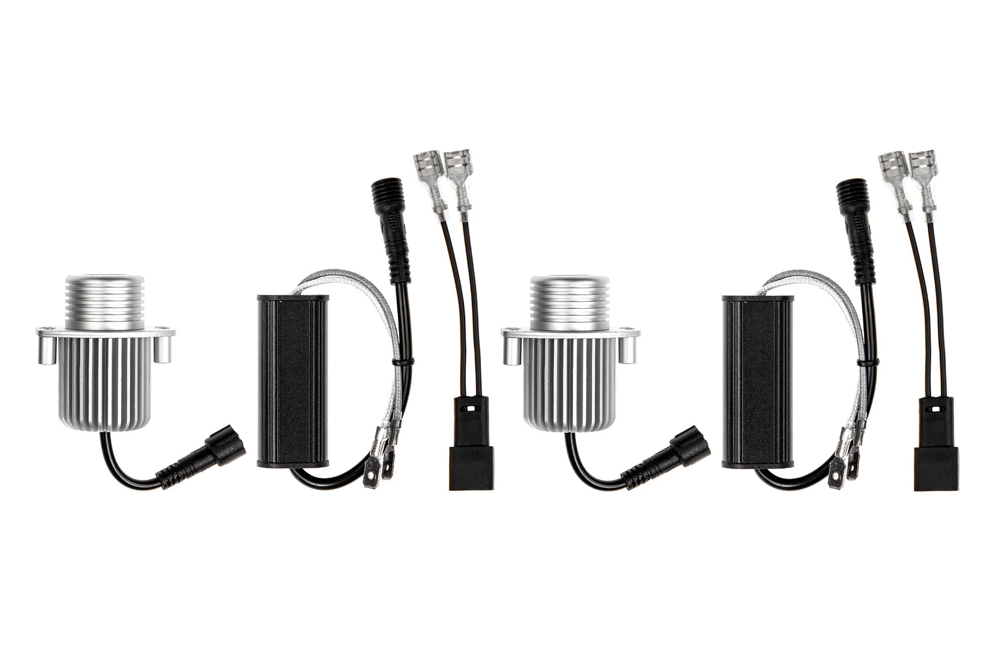 Бели LED лампи autopro за фабрични ангелски очи за BMW серия 3 E90/E91 2005-2008 40W CREE