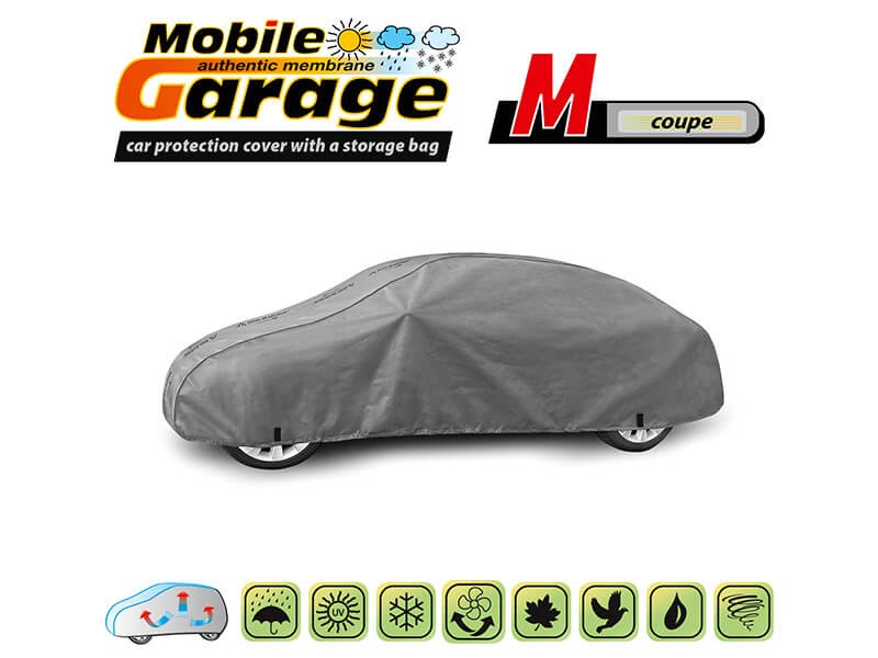 Покривало Kegel серия Mobile размер M сиво за Coupe, 390-415x115-125cm