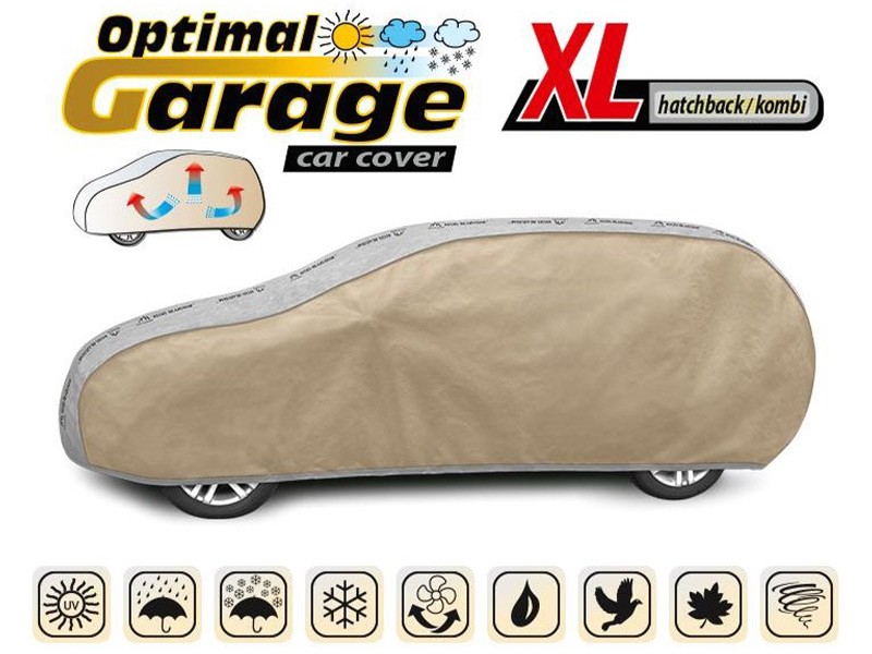 Покривало Kegel серия Optimal размер XL бежаво/сиво за хечбек/комби