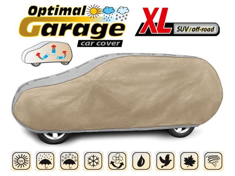 Покривало Kegel серия Optimal размер XL бежаво/сиво за SUV/OFFROAD