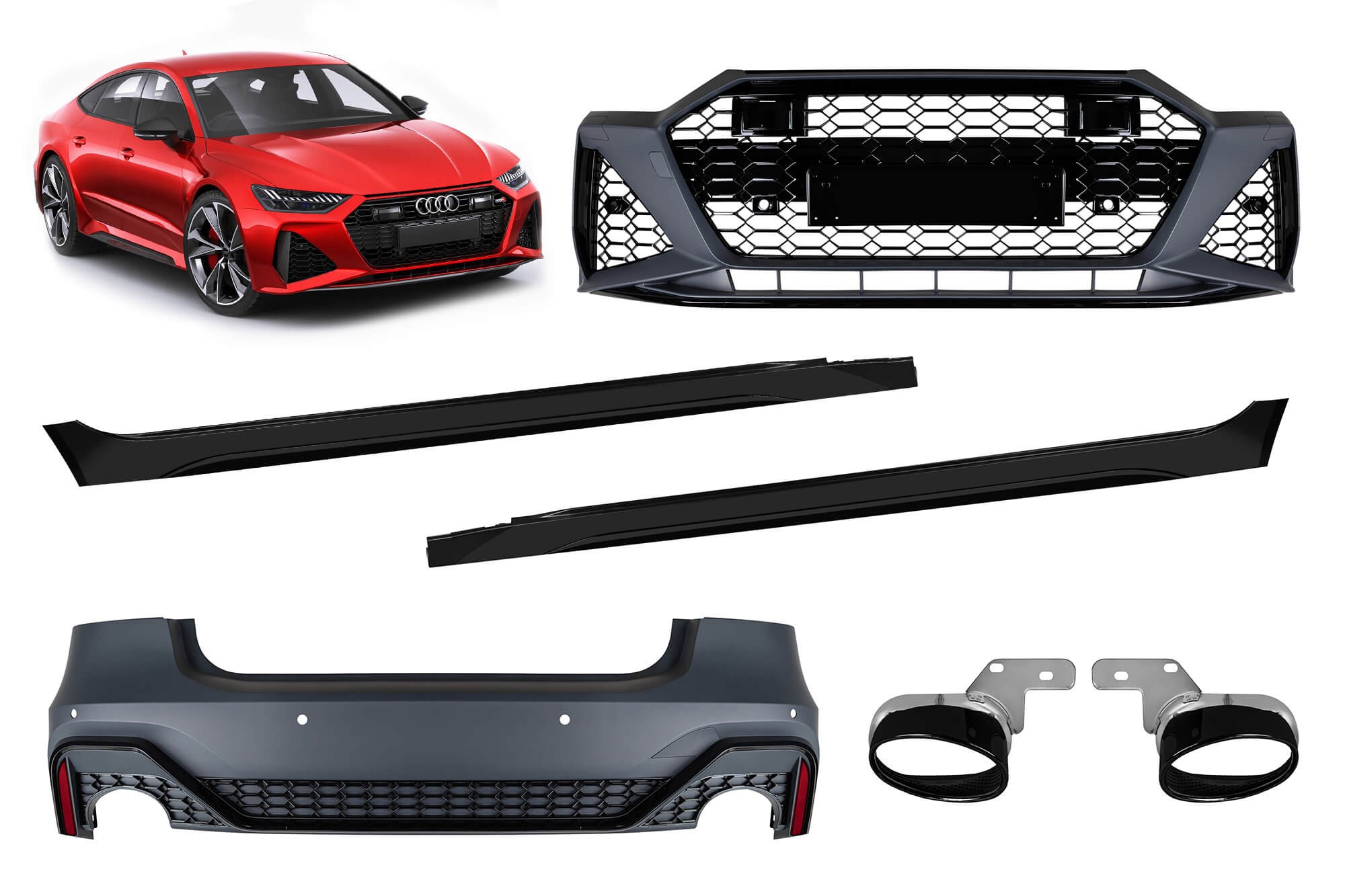 Тунинг пакет съвместим с Audi A7 след 2018 година