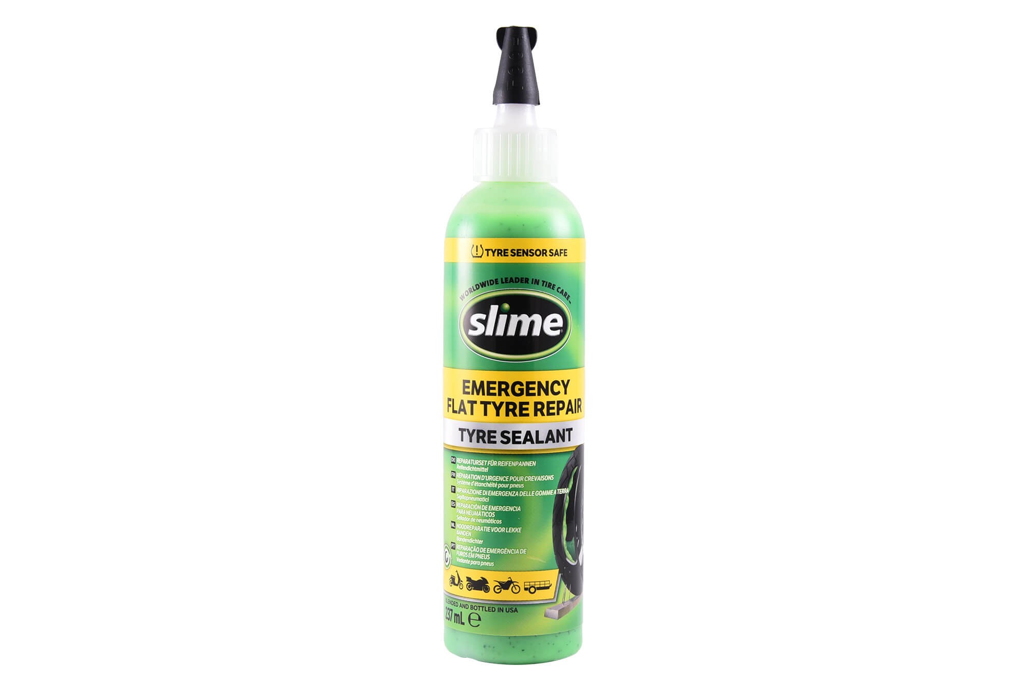 Slime уплътнител за ремонт на спукана гума за автомобили 237ml