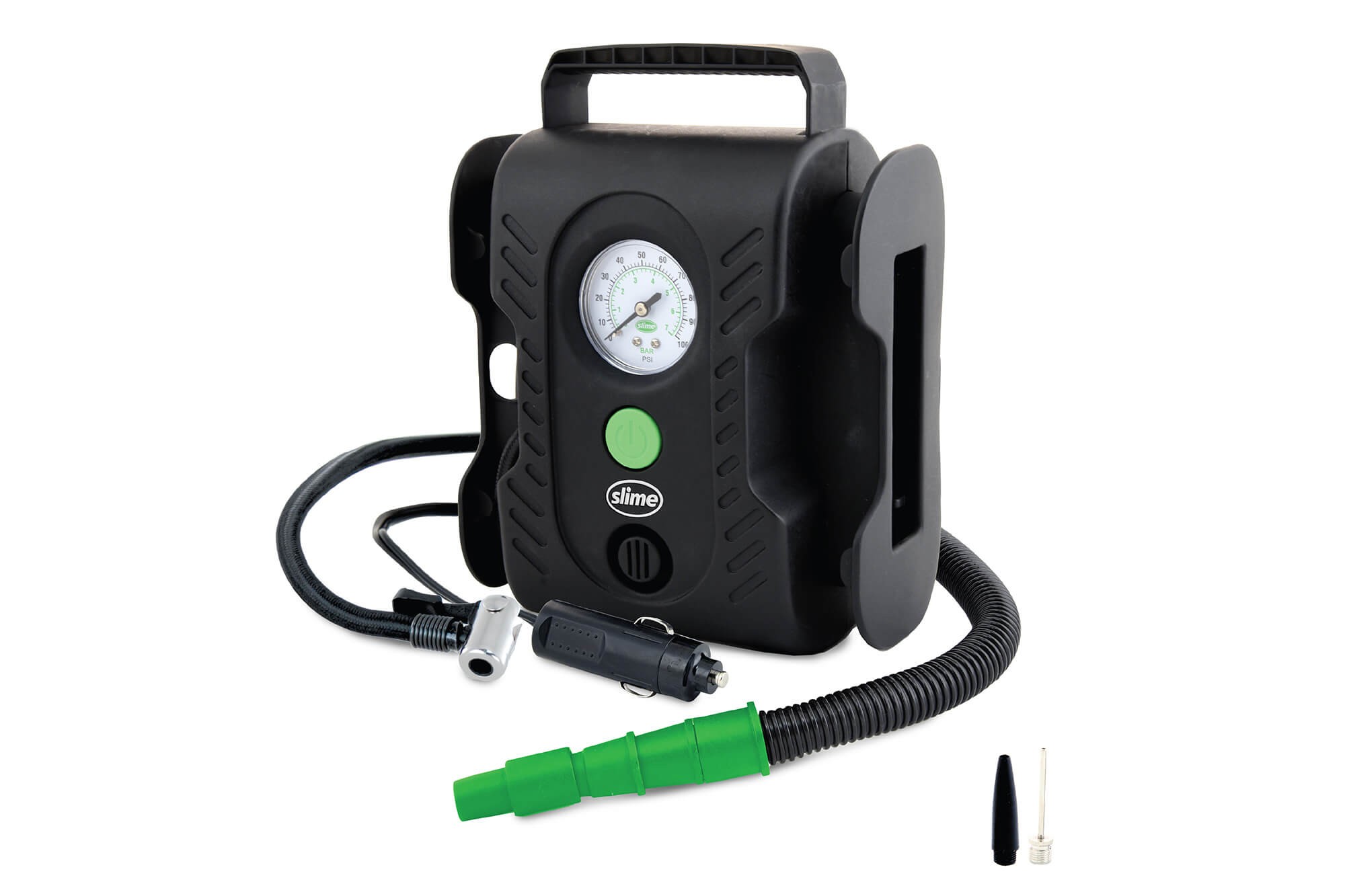 Slime многофункционален компресор 12V, 60 PSI, 4 bar