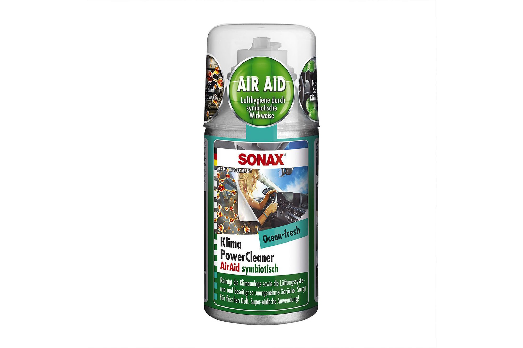 Спрей за почистване на климатик Sonax Ocean 100ml Спрей за почистване на климатик Sonax Ocean 100ml