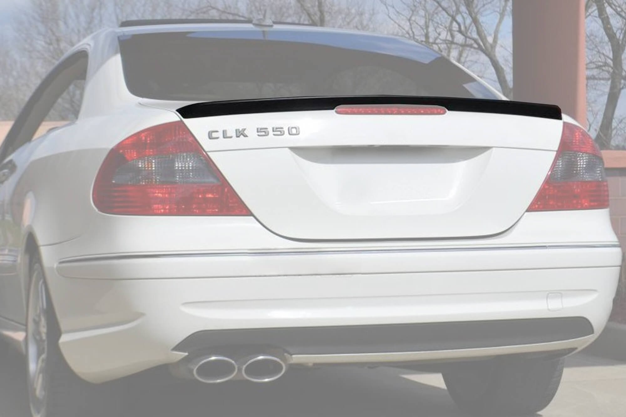 Спойлер за багажник тип AMG за Mercedes CLK C209 2002-2009, небоядисан