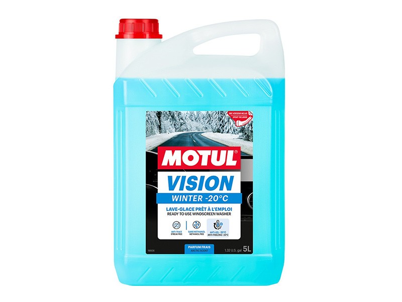 Зимна течност за чистачки MOTUL VISION CLASSIC готова за употреба -20C 5L