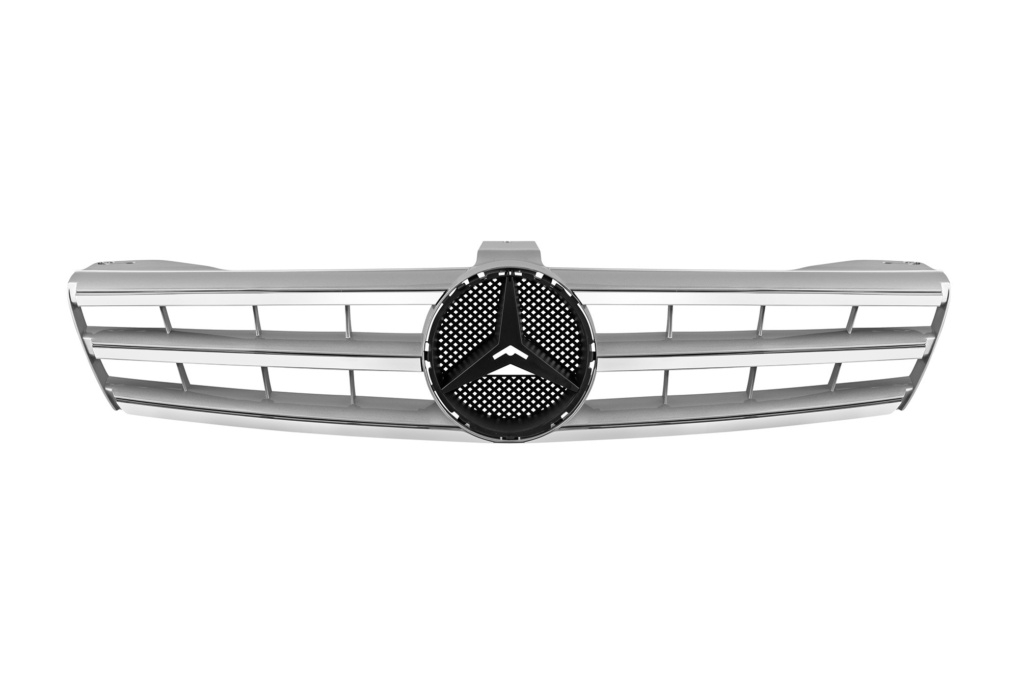 Хром/сива решетка за Mercedes CLS C219 2004-2008