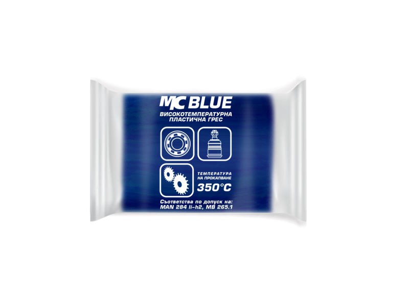 Високотемпературна пластична грес MC-BLUE 80гр.