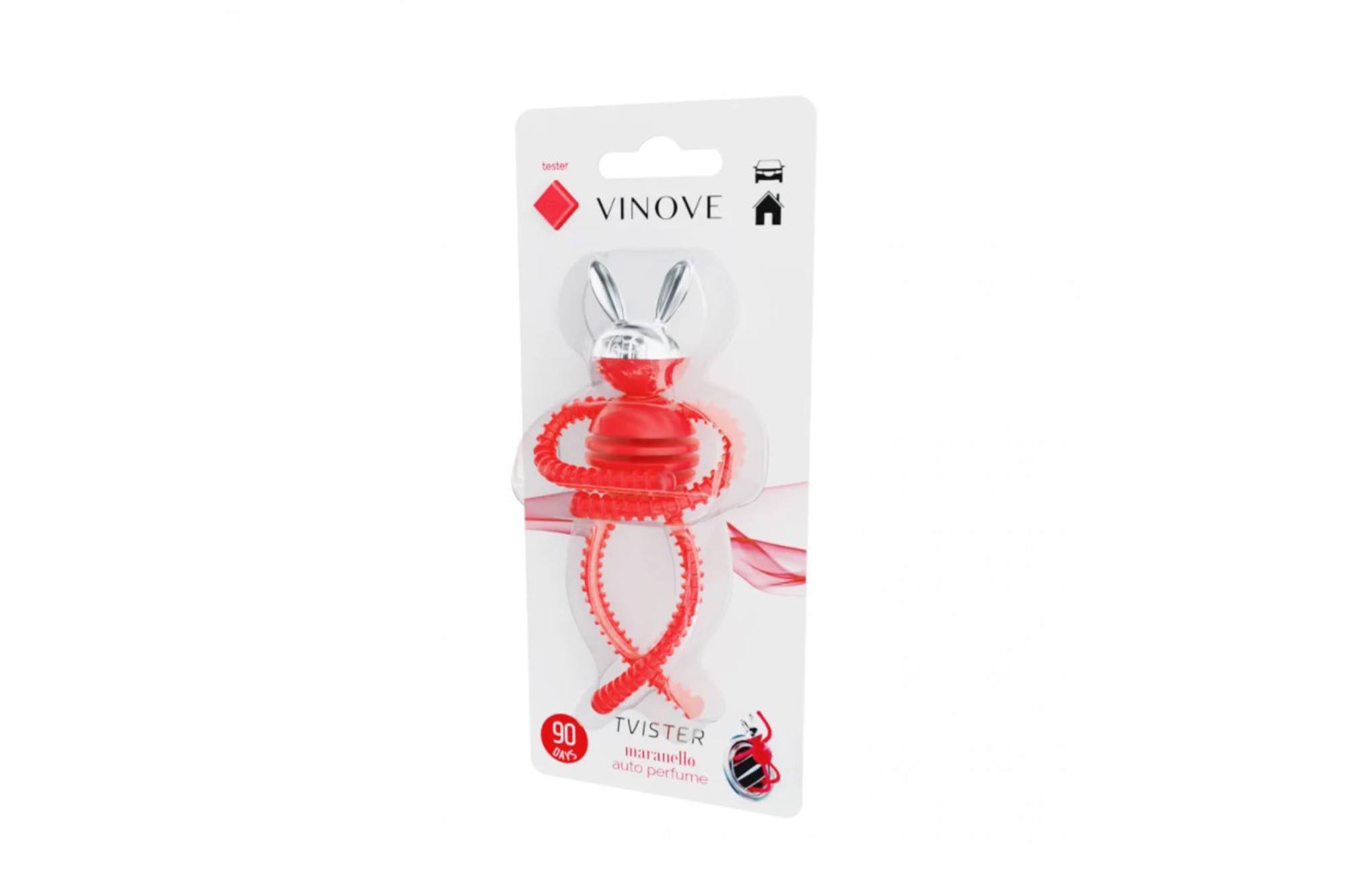 Ароматизатор за кола Vinove, серия Tvister, аромат Maranello
