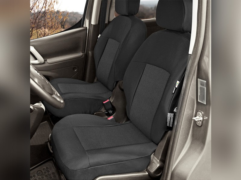 Тапицерия Kegel серия Tailor Made сет за предни и задни седалки на Citroen Berlingo Multispace, Peugeot Partner 2008-2018, черна