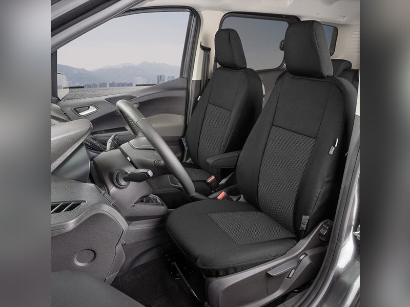 Тапицерия Kegel серия Tailor Made комплект за предни и задни седалки на Ford Transit Courier, Tourneo Courier 2014-2023, черна
