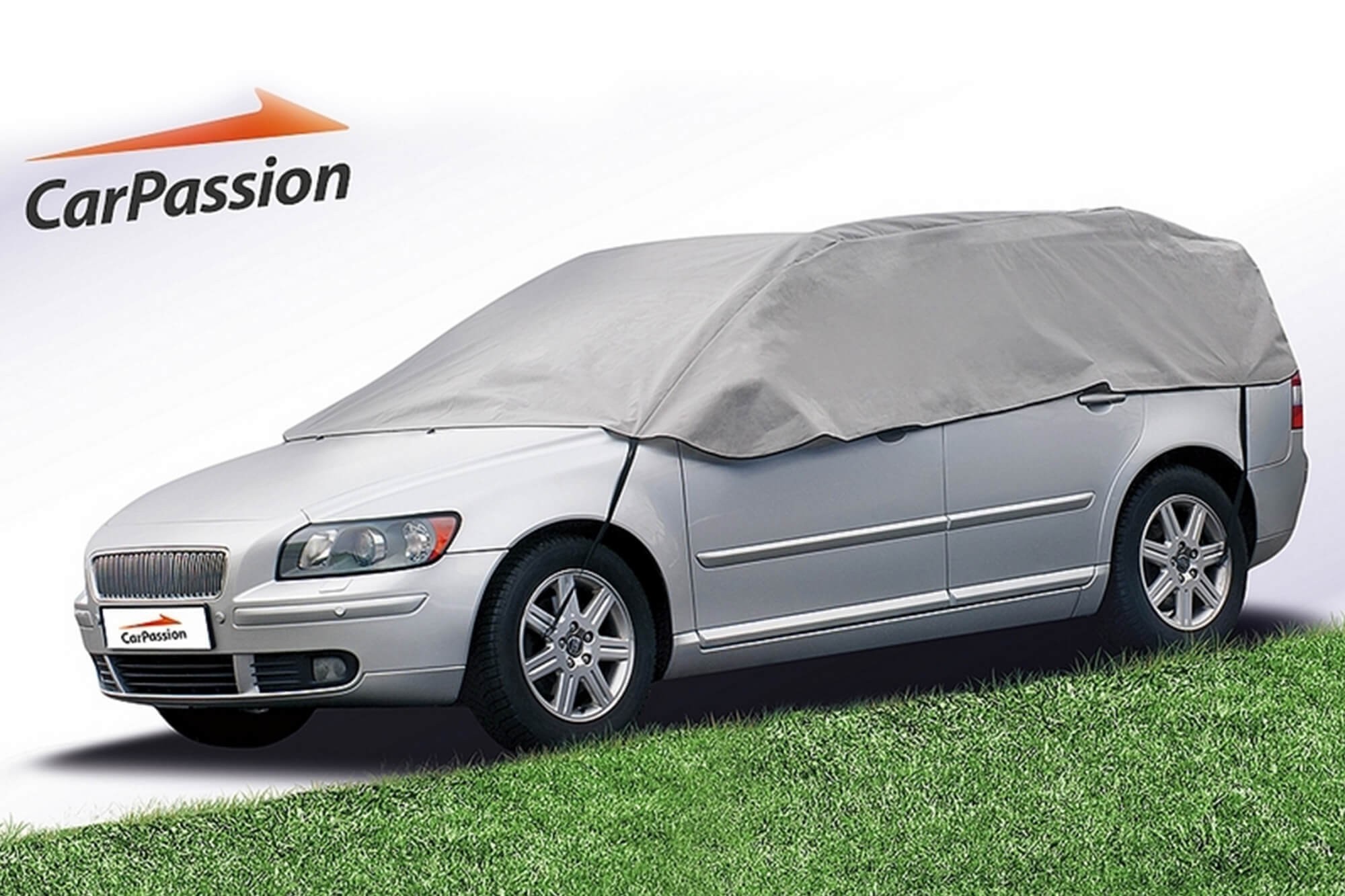 Покривало Carpassion Kombi Half за таван и прозорци 68x345x116cm, сиво