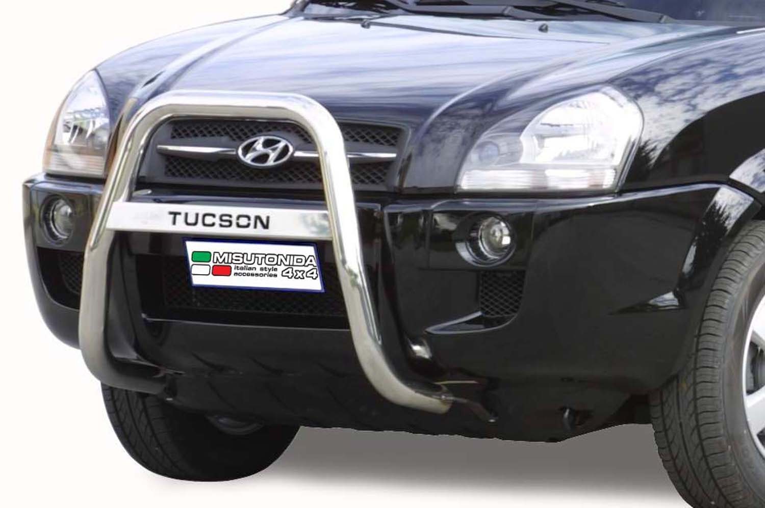 Висок ролбар Misutonida с лого за Hyundai Tucson след 2004 година