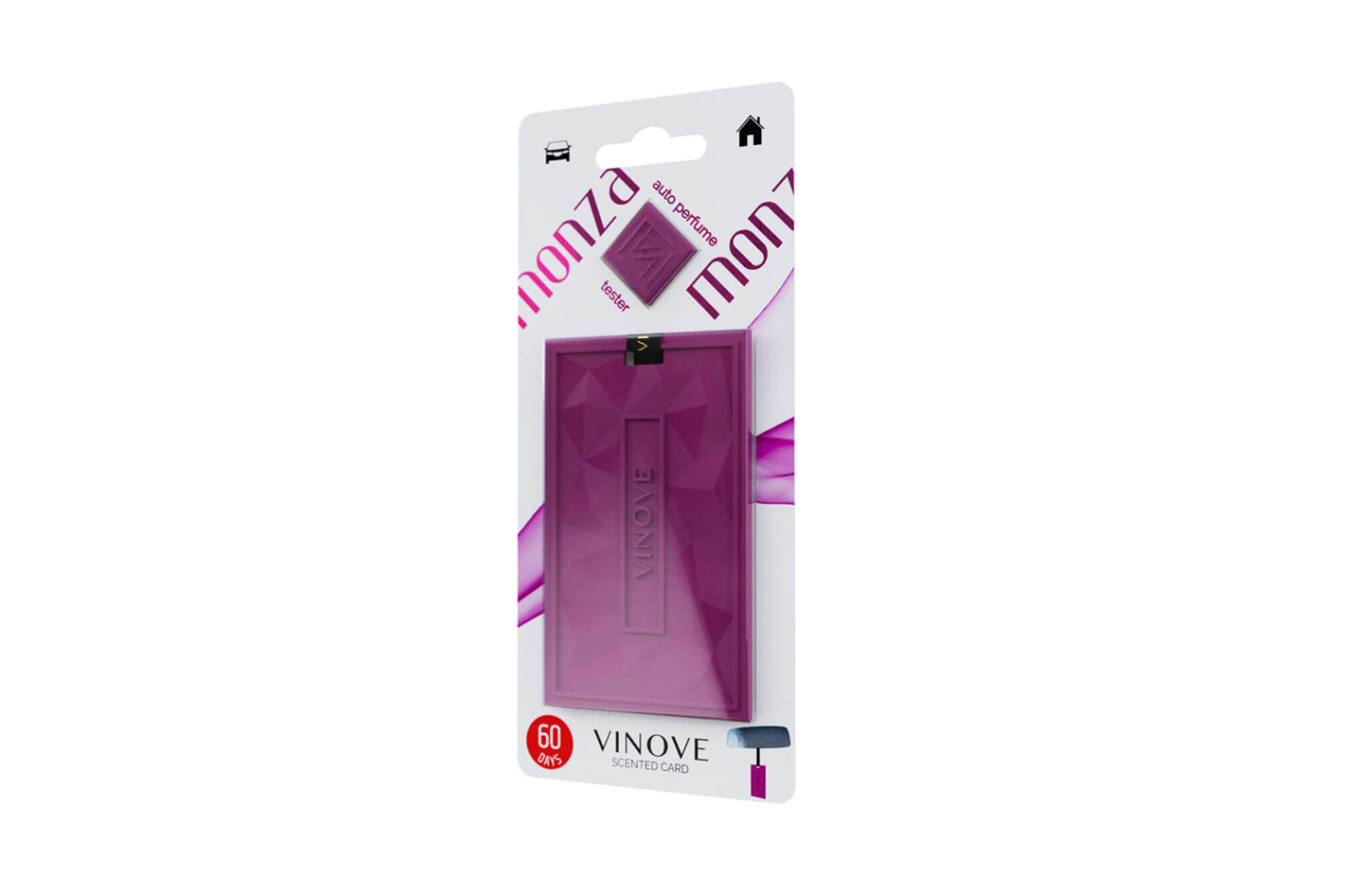 Ароматизатор за кола Vinove, серия Scented Card, аромат Monza