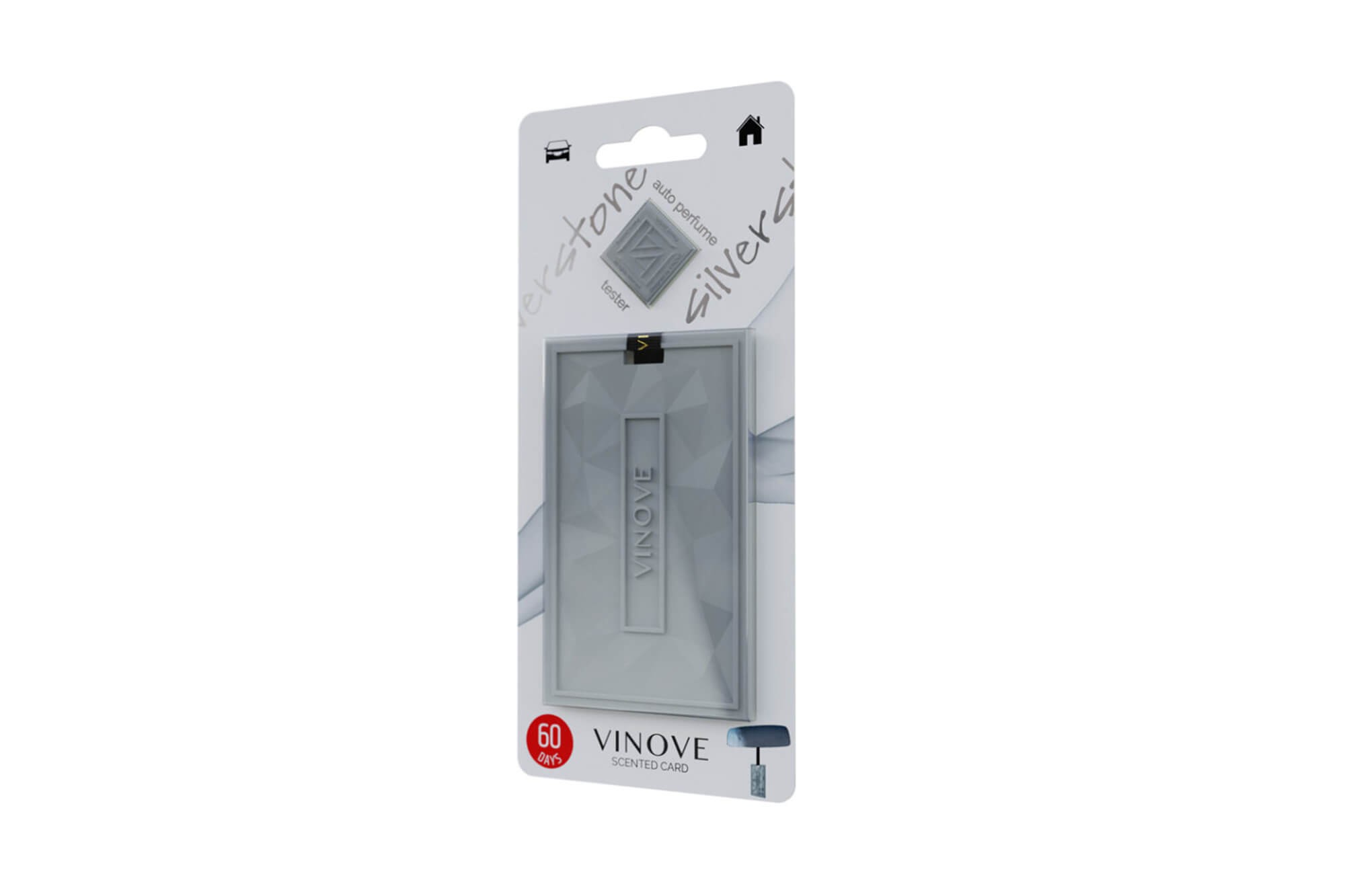 Ароматизатор за кола Vinove, серия Scented Card, аромат Silverstone