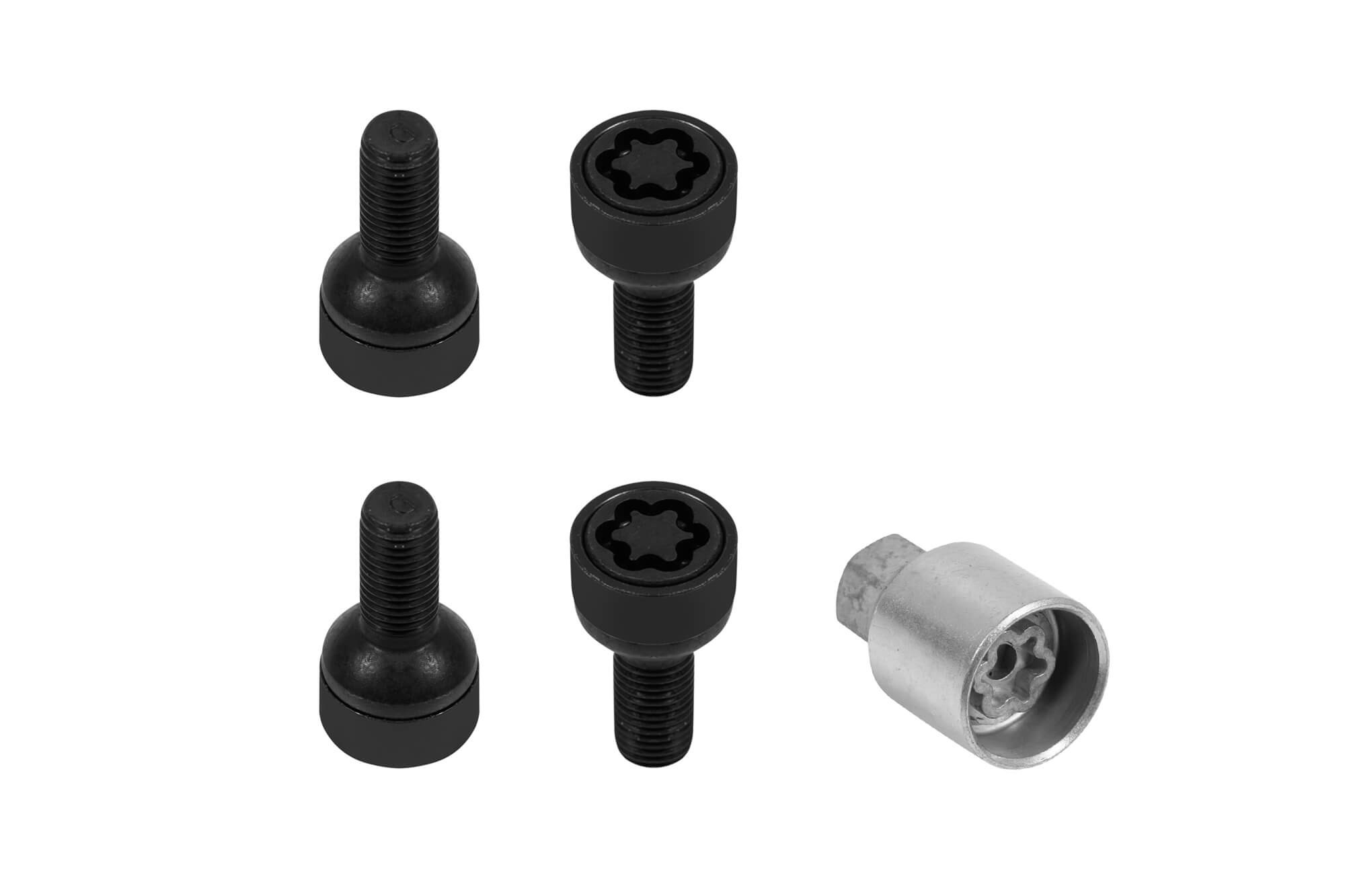 Комплект секретни болтове Farad серия Starlock М12 Х 1.5/L24/R13/ES17