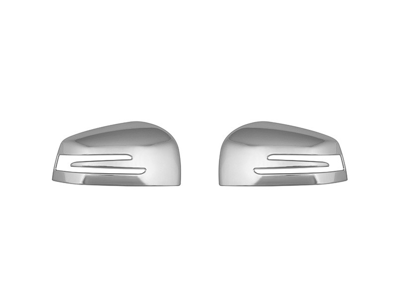 Хром капаци за огледала за Mercedes ML W164 2010-2011
