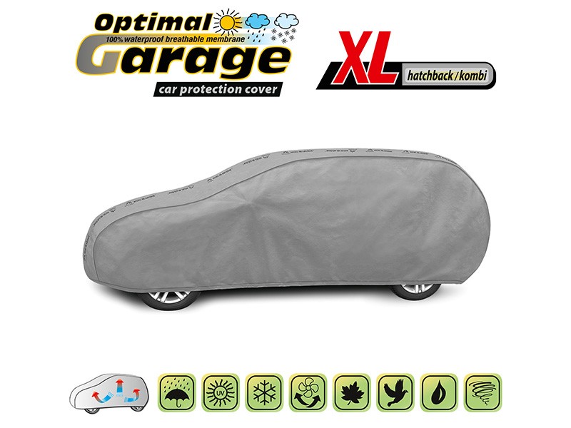Покривало Kegel серия Optimal Garage 2 размер XL сиво за хечбек, комби