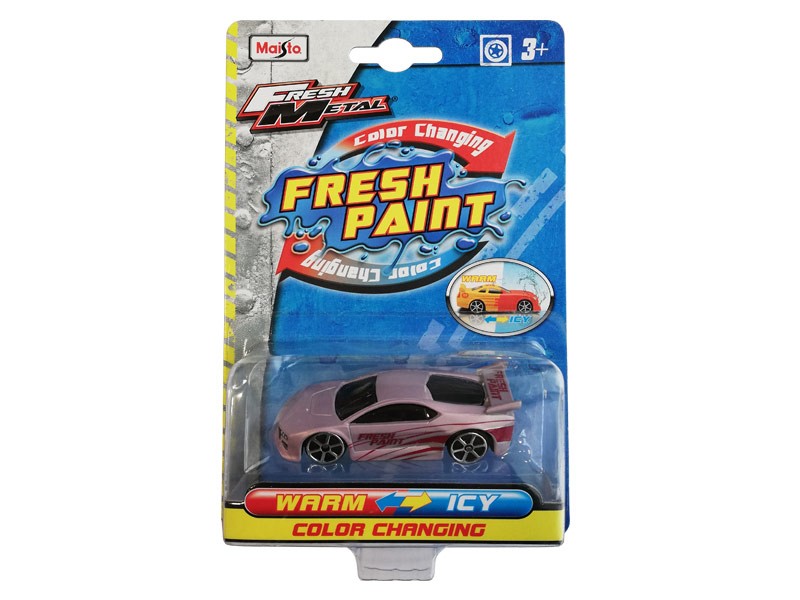 Играчка Maisto Fresh Paint кола с променящ се цвят с мащаб 1:72