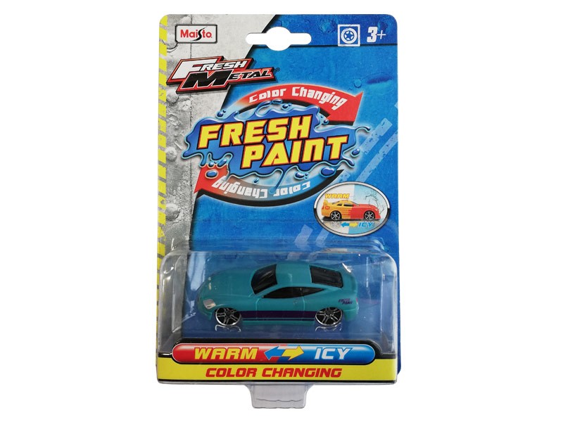 Играчка Maisto Fresh Paint кола с променящ се цвят с мащаб 1:72