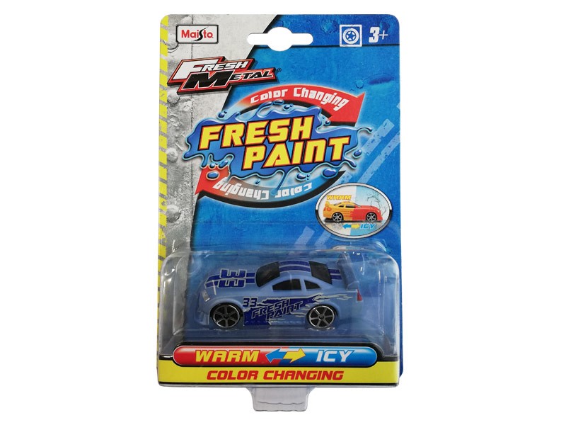 Играчка Maisto Fresh Paint кола с променящ се цвят с мащаб 1:72