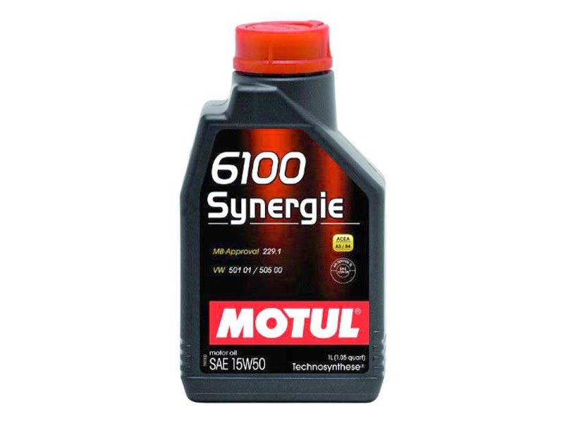 МОТУЛ 6100 SYNERGIE 15W50 1L