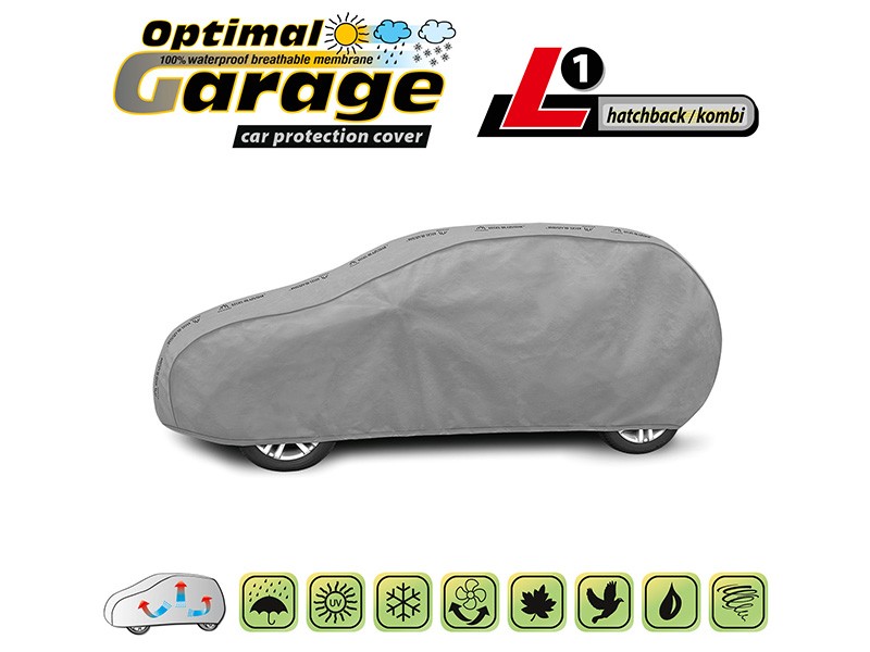 Покривало Kegel серия Optimal Garage 2 размер L1 сиво за хечбек, комби