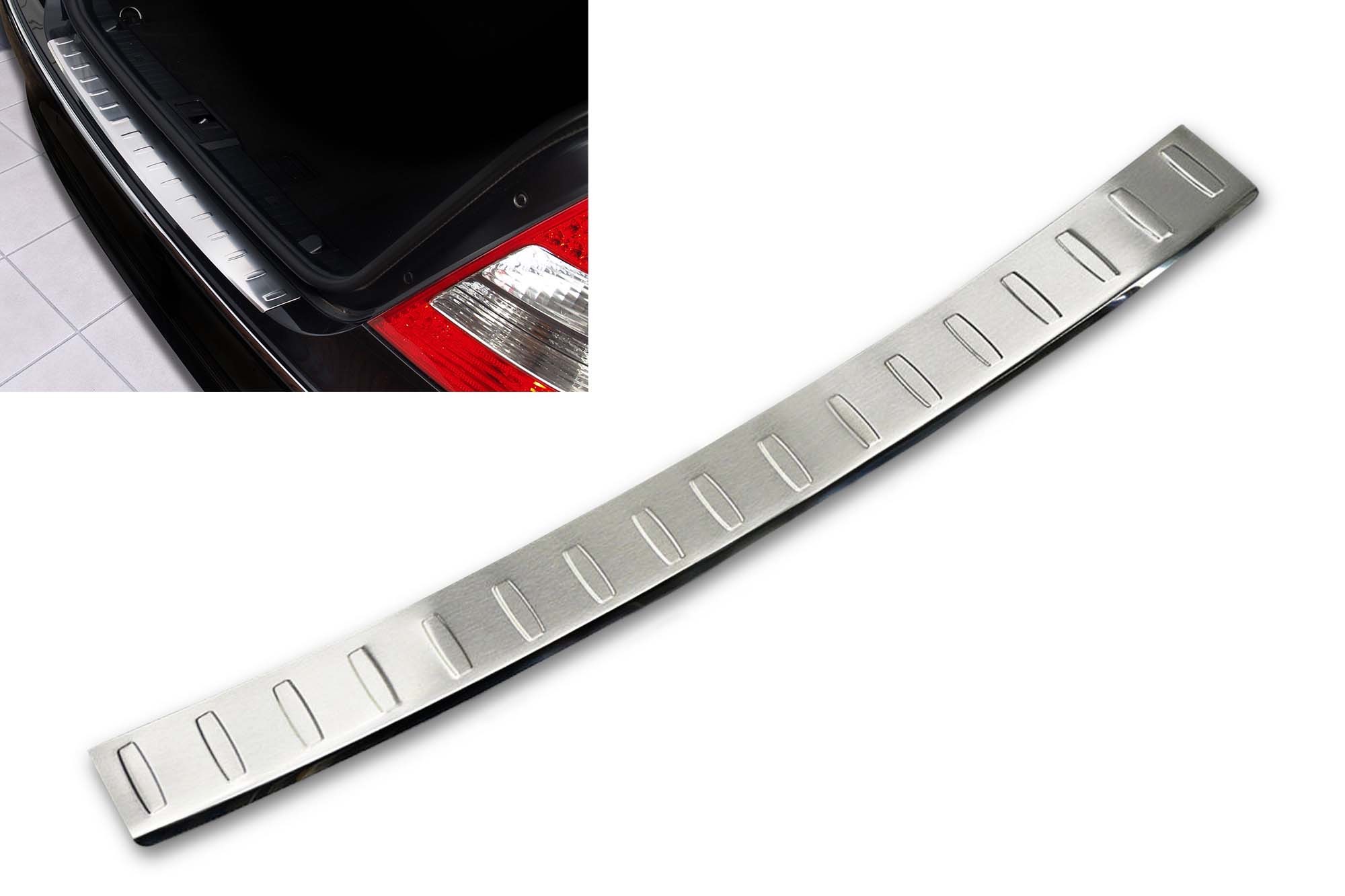 Протектор Avisa за задна броня на Mercedes E класа W211 седан 2002-2009, хром