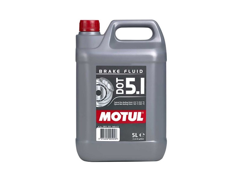 Спирачна течност MOTUL DOT 5.1 100% СИНТЕТИКА 5L