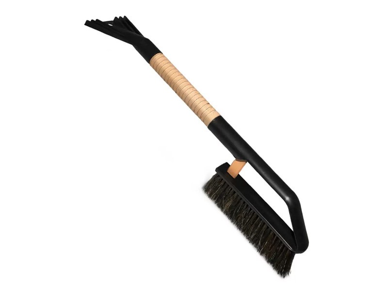 Стъргалка за лед ToM-PaR Futura Nature с четка 55cm с прорези за по-добър захват