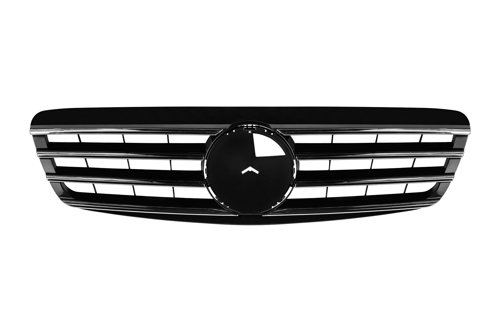 Хром/черна решетка за Mercedes S класа W220 1998-2002