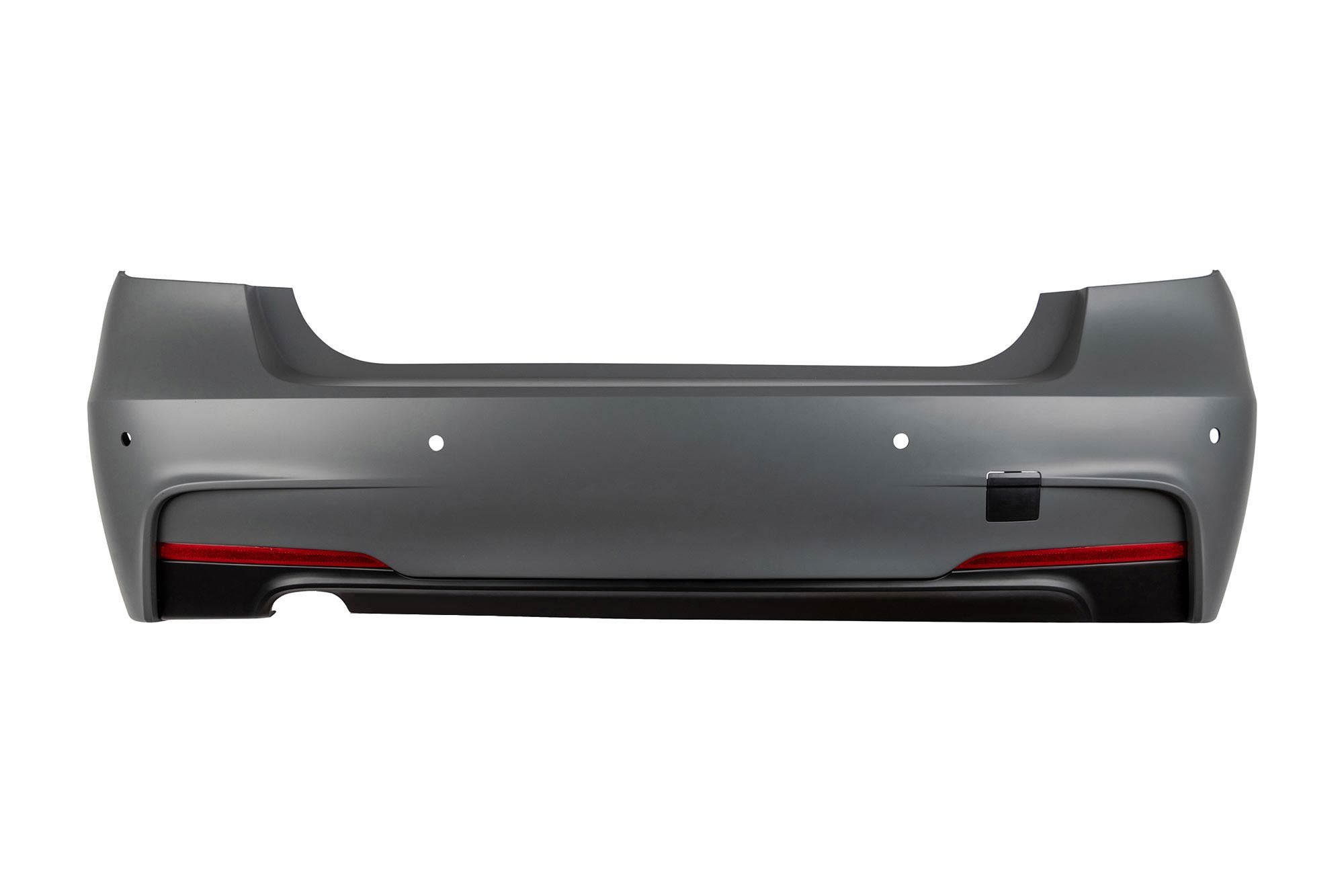 Задна M technik броня за BMW серия 3 F30 2011-2019 с PDC/1 дифузьор/1 накрайник -o----